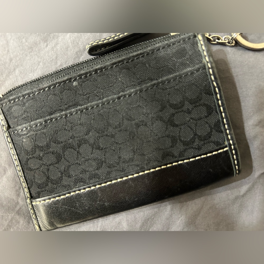Coach black small wallet - Picture 4 of 4